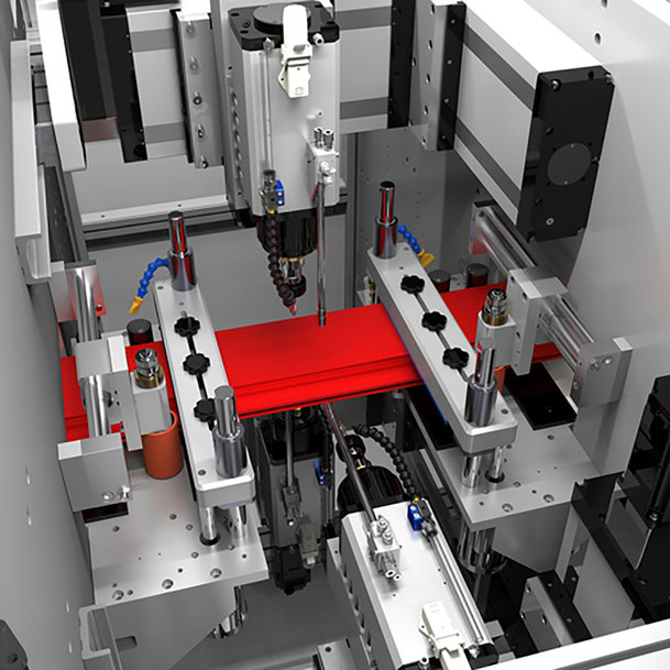 Accuracy and rigidity of actuators are crucial for metal machining